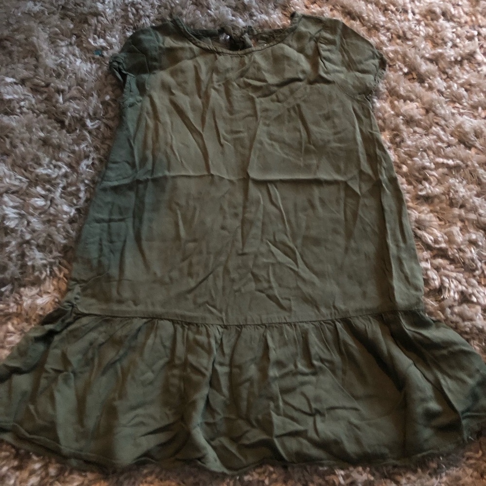 Green Olive Dress Crazy 8 Size 5/6